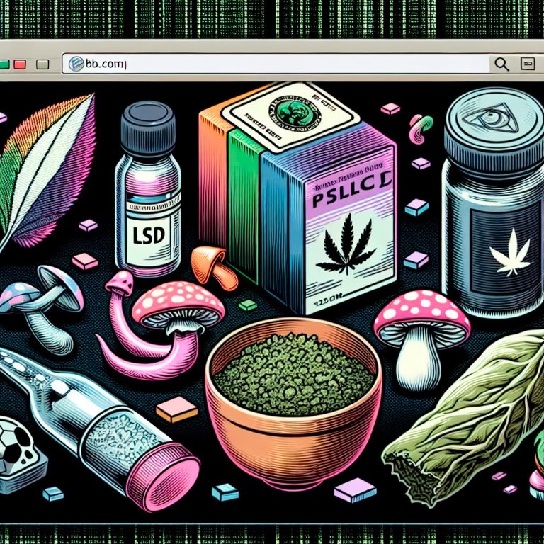 Wide drug selection on darknet platforms dark web market